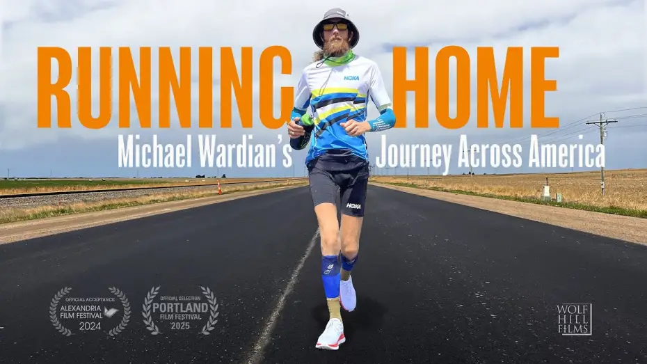 Wideo do filmu Running Home: Michael Wardian's Journey Across America — Running Home - Trailer