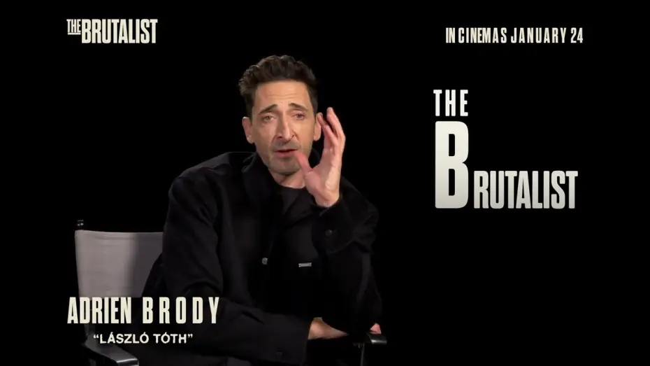 Wideo do filmu The Brutalist — Cast Featurette