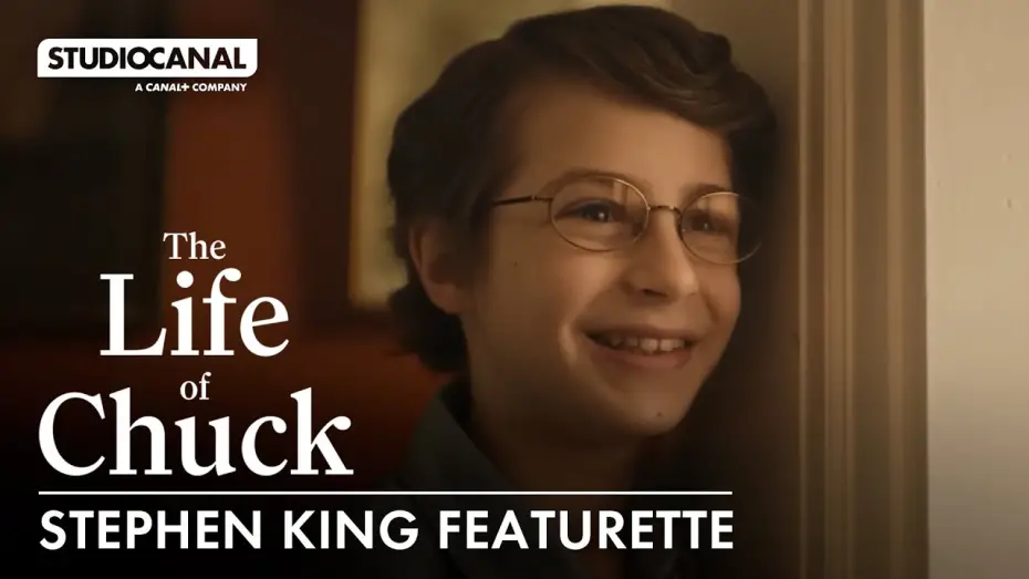 Wideo do filmu Życie Chucka — Stephen King Featurette