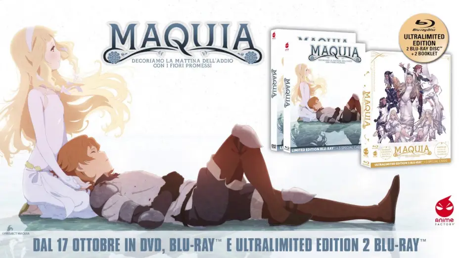 Wideo do filmu Kiedy zakwitnie obiecany kwiat — MAQUIA - Dal 17 ottobre in home video e in digital download
