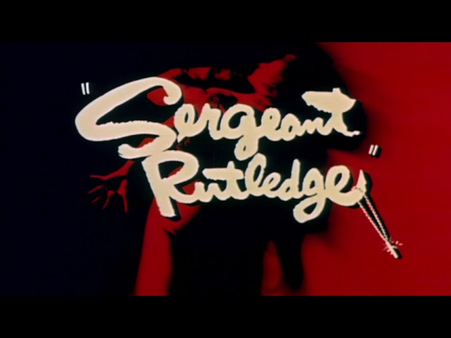 Wideo do filmu Sierżant Rutledge — Sergeant Rutledge