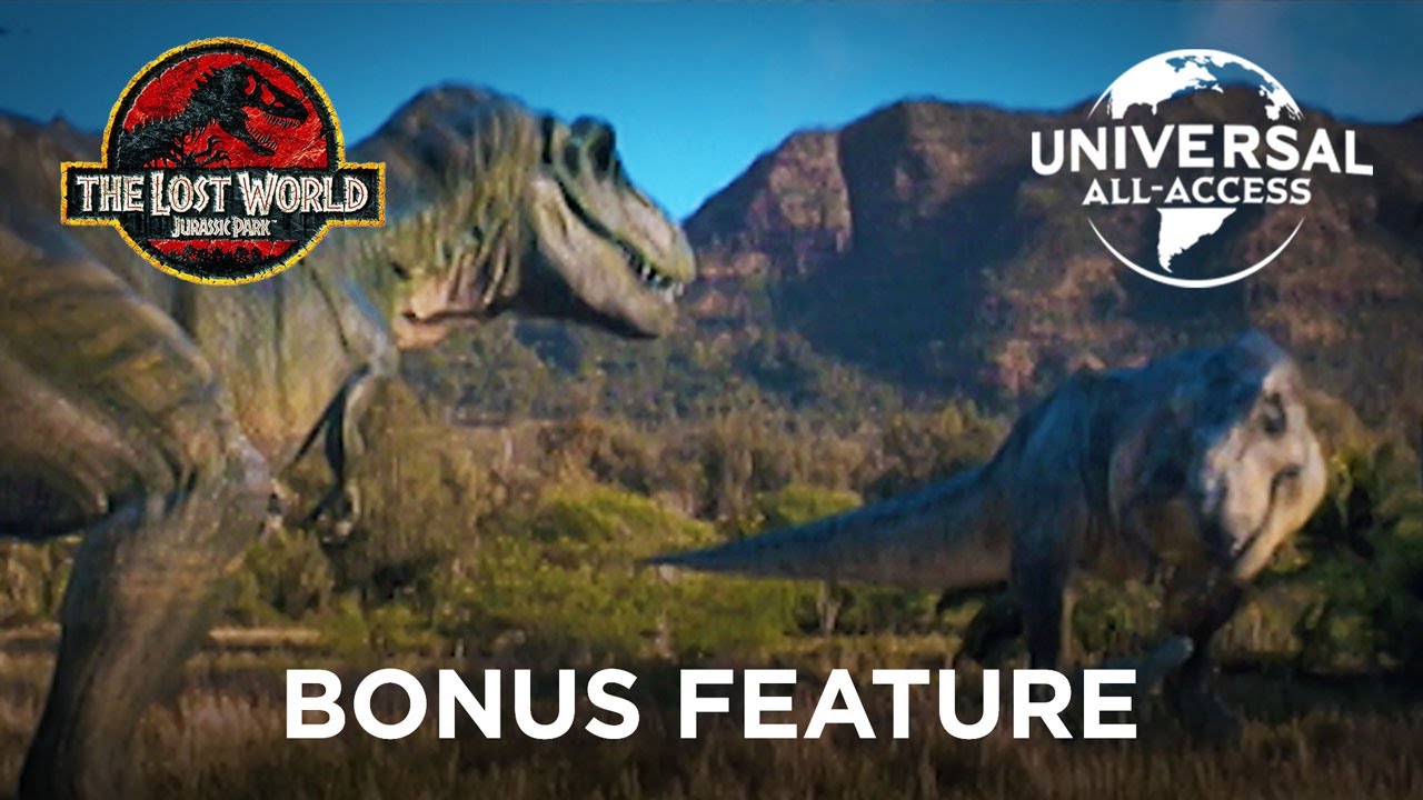 Wideo do filmu Park Jurajski: Zaginiony Świat — VFX Evolved - Lost World Before And After The VFX Bonus Feature