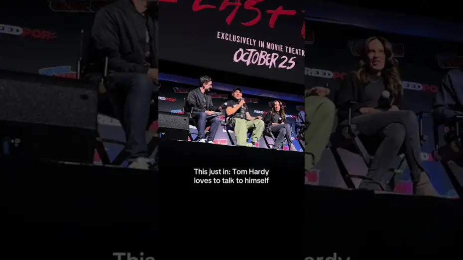 Wideo do filmu Venom 3: Ostatni taniec — Who wouldn’t want to get paid to talk to themselves?!