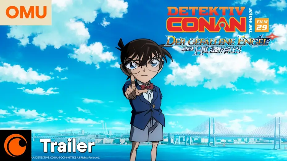 Wideo do filmu 名探偵コナン ハイウェイの堕天使 — Detektiv Conan Film 29: Der gefallene Engel des Highways | Offizieller Trailer – OmU | 25. August