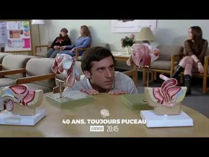 Wideo do filmu 40-letni prawiczek — 40 ans, Toujours Puceau│Bande-annonce │Warner TV France