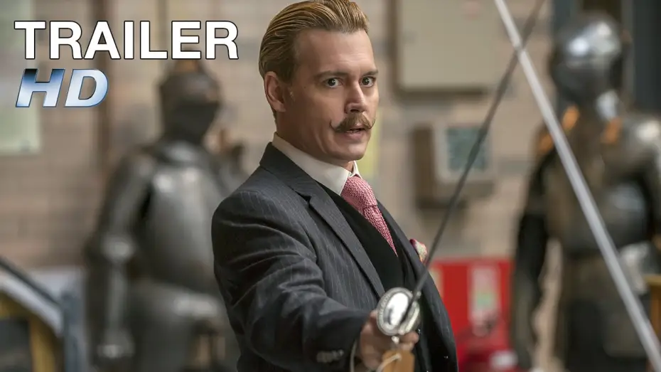Wideo do filmu Bezwstydny Mortdecai — Mortdecai - Der Teilzeitgauner - Trailer 3 - Deutsch HD