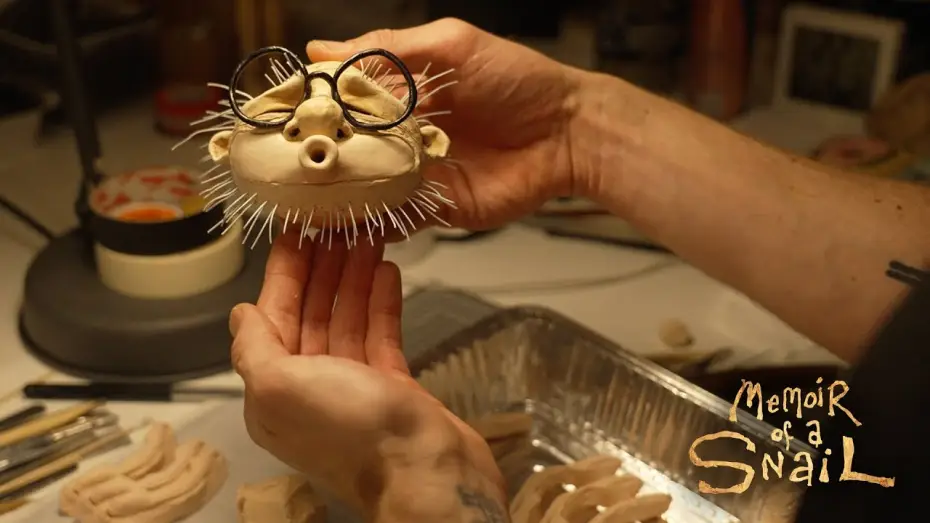 Wideo do filmu Pamiętnik ślimaka — Behind The Scenes With Adam Elliot - Constructing A Character