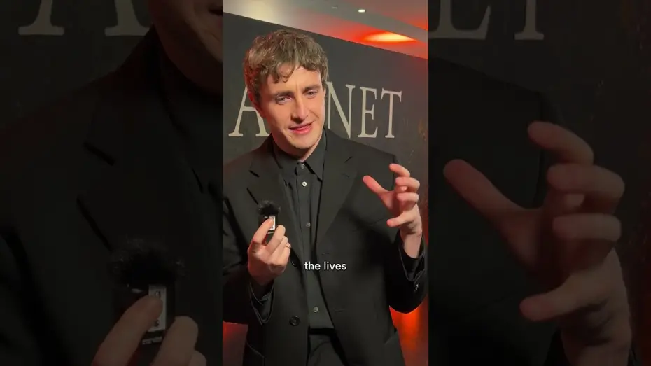 Wideo do filmu Hamnet — Paul Mescal reflects on HAMNET at the Irish premiere.