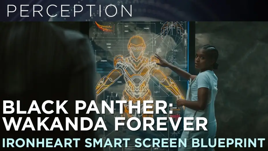 Wideo do filmu Czarna Pantera: Wakanda w moim sercu — Smart Screens & Ironheart Blueprint Display