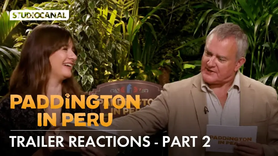 Wideo do filmu Paddington w Peru — Best Paddington Trailer Reactions with Hugh Bonneville and Emily Mortimer (Part 2)