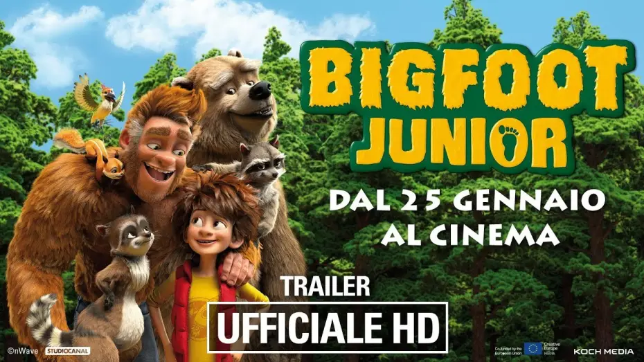 Wideo do filmu Mała Wielka Stopa — Bigfoot Junior - Trailer Ufficiale Italiano | HD