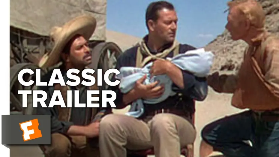 Wideo do filmu Trzej ojcowie chrzestni — 3 Godfathers (1948) Official Trailer - John Wayne, Harry Carey Jr. Western Movie HD
