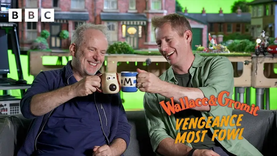 Wideo do filmu Wallace i Gromit: Zemsta pingwina — Behind the scenes of Wallace & Gromit: Vengeance Most Fowl