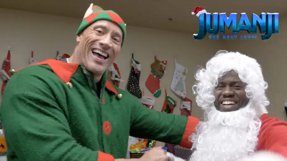 Wideo do filmu Jumanji: Następny poziom — Holiday Theater Surprise