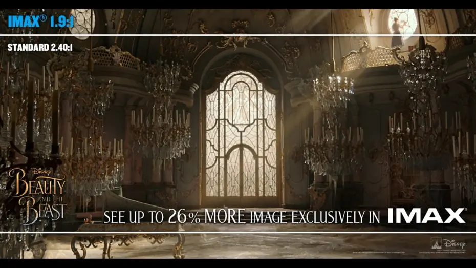 Wideo do filmu Piękna i Bestia — IMAX® Presents: Expanded Aspect Ratio