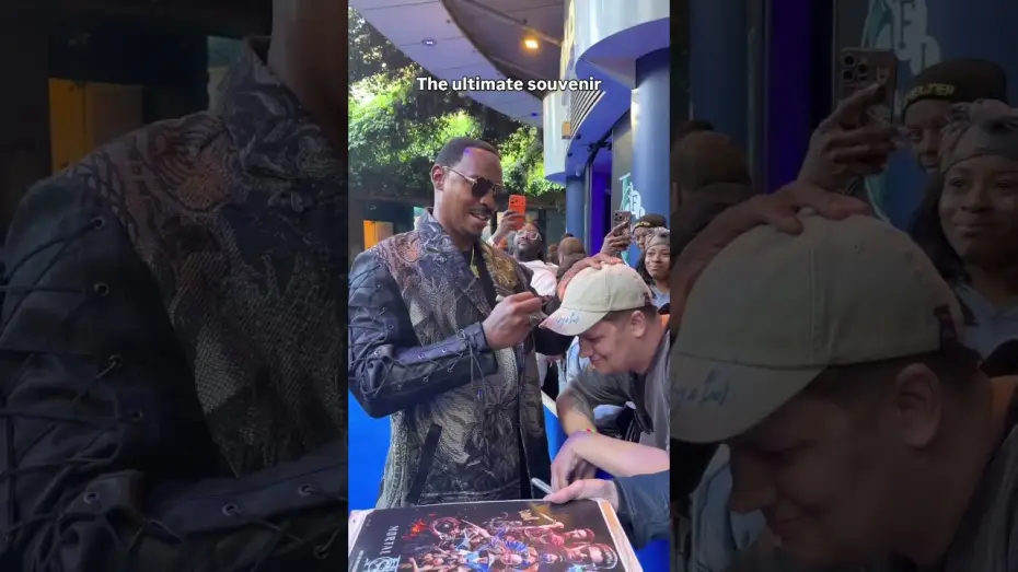 Wideo do filmu Mortal Kombat II — The hype for MORTAL KOMBAT II is real as fans meet Mehcad Brooks in London