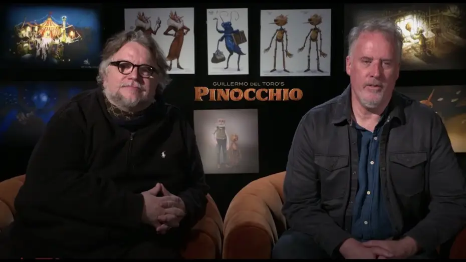 Wideo do filmu Guillermo del Toro: Pinokio — Guillermo del Toro and Mark Gustafson on GUILLERMO DEL TORO’S PINOCCHIO