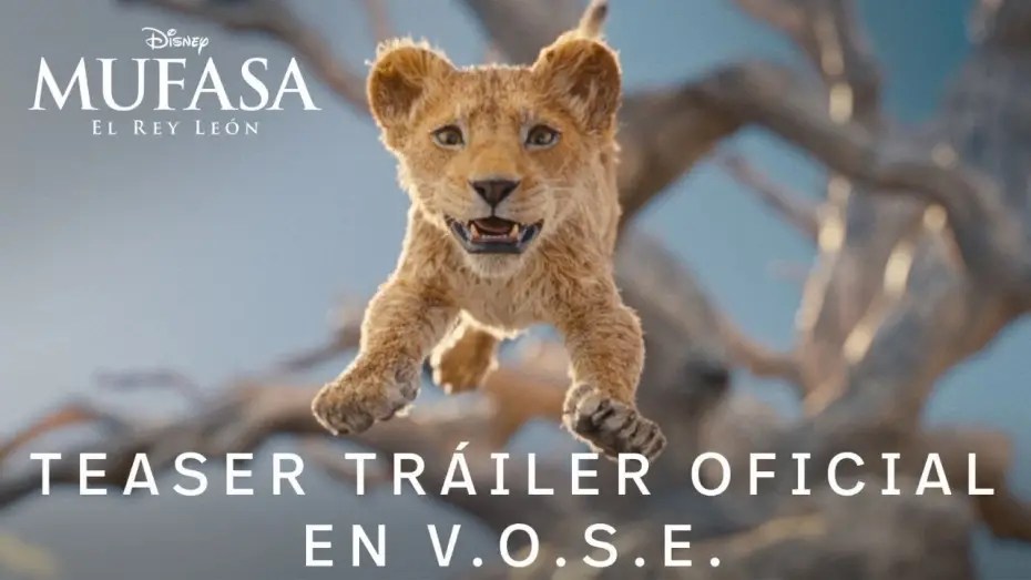 Wideo do filmu Mufasa: Król Lew — Teaser Tráiler oficial [VOSE]