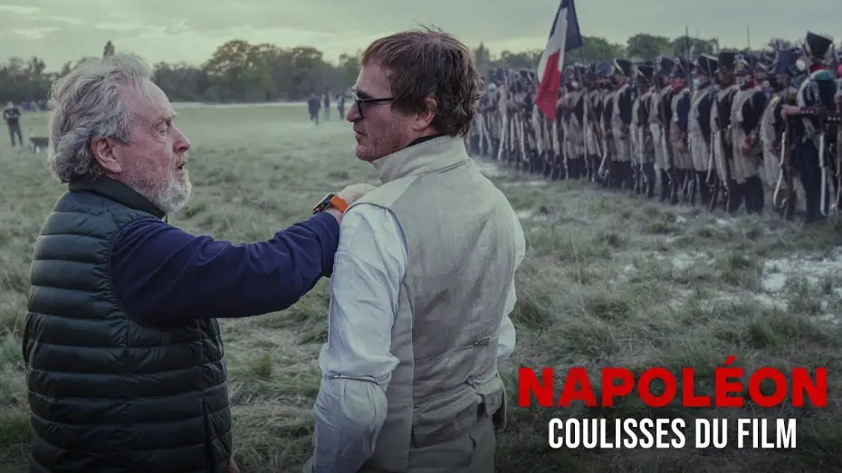 Wideo do filmu Napoleon — Napoléon de Ridley Scott - Les coulisses du film
