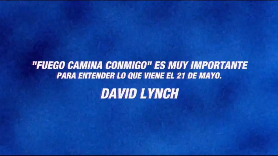 Wideo do filmu Miasteczko Twin Peaks: Ogniu krocz za mną — Twin Peaks: fuego camina conmigo - Promo | Filmin
