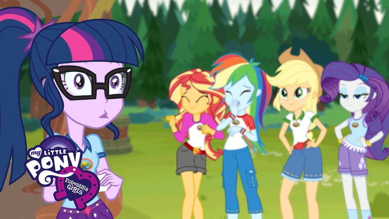 Wideo do filmu My Little Pony: Equestria Girls - Legenda Everfree — MLPEG: Legend of Everfree (Pt. 4) - 'A Gift for Future Campers' EXCLUSIVE Sneak Peek