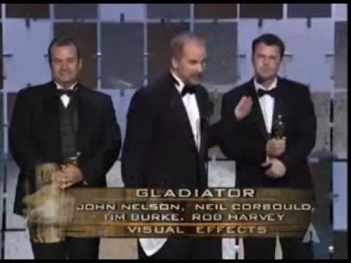 Wideo do filmu Gladiator — "Gladiator" winning the Oscar® for Visual Effects