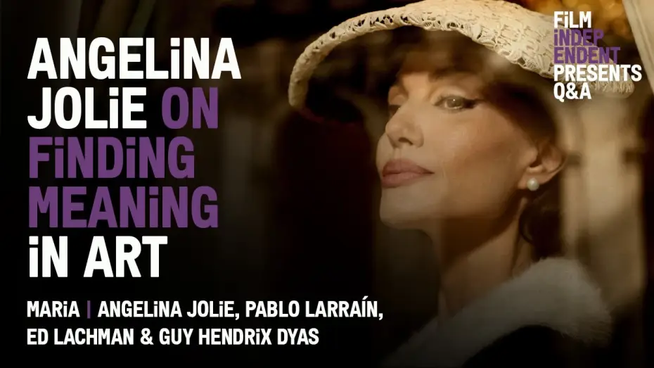 Wideo do filmu Maria Callas — Angelina Jolie Finds Her Voice | Maria Q&A