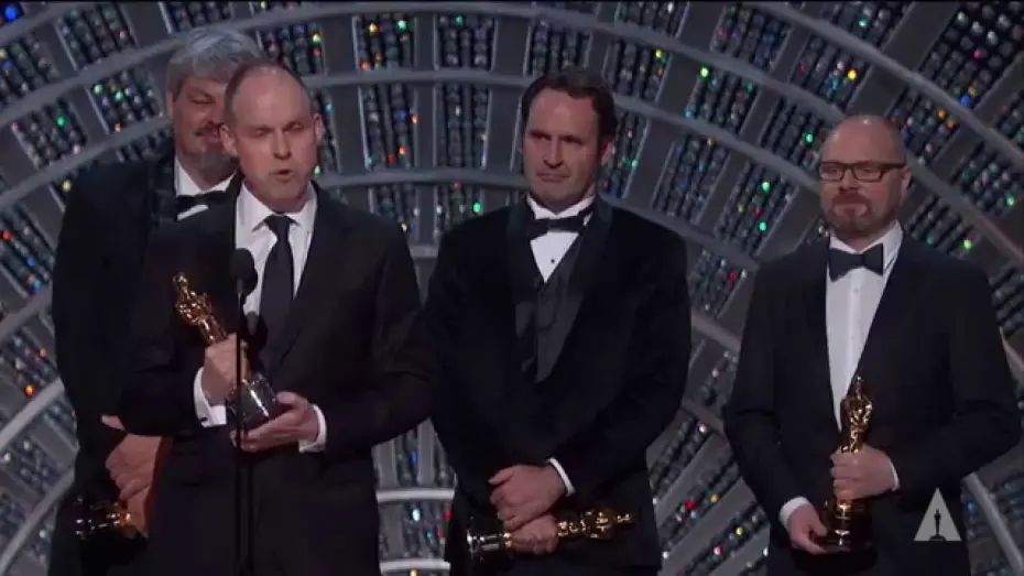 Wideo do filmu Interstellar — "Interstellar" winning the Oscar® for Visual Effects