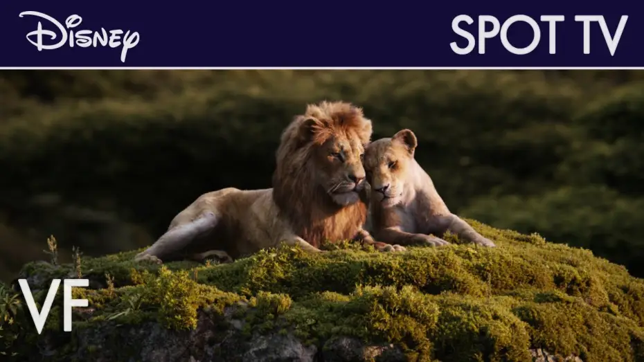 Wideo do filmu Król Lew — Le Roi Lion - Spot TV : "L'amour brille sous les étoiles" VF
