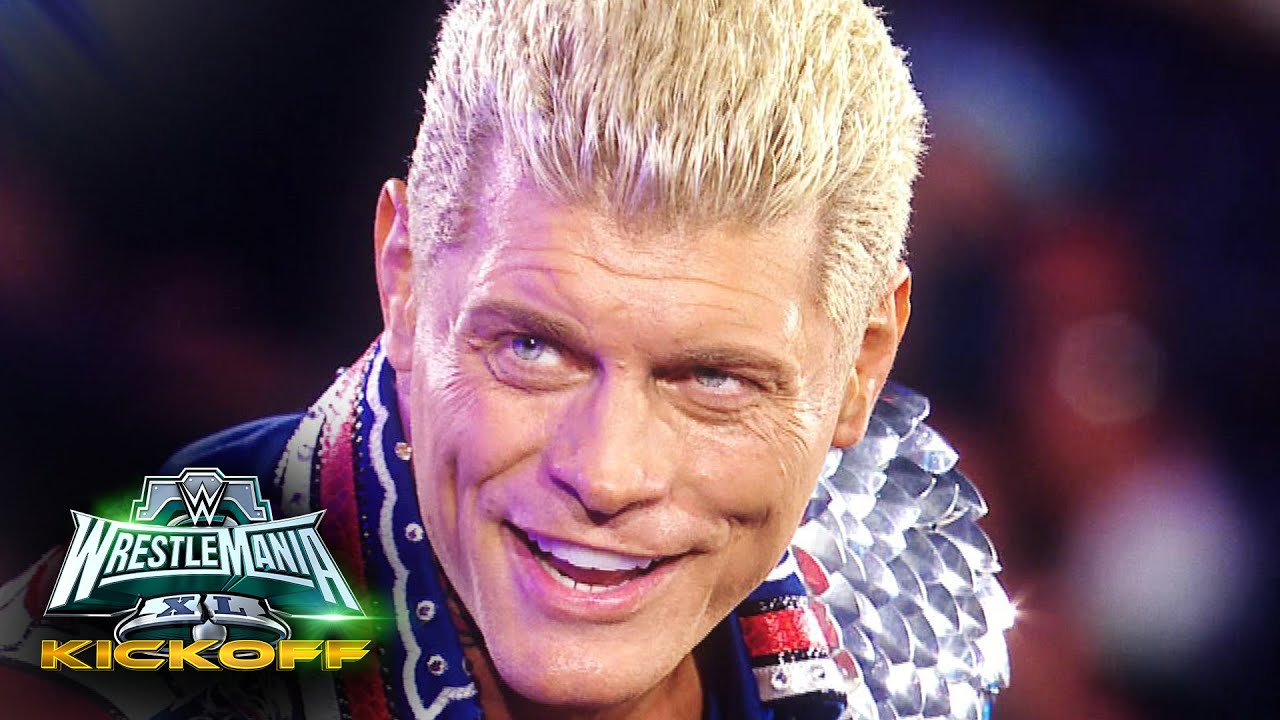 Wideo do filmu WWE WrestleMania XL Kickoff Press Event — The Superstars of the WrestleMania XL Kickoff