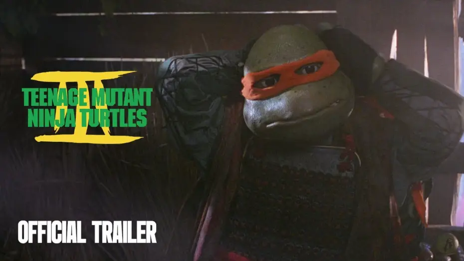 Wideo do filmu Wojownicze Żółwie Ninja III — Official Trailer