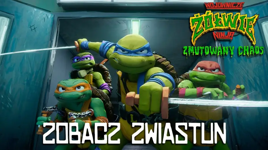 Wideo do filmu Wojownicze żółwie ninja: Zmutowany chaos — Wojownicze Żółwie Ninja: zmutowany chaos - zobaczcie nowy zwiastun!