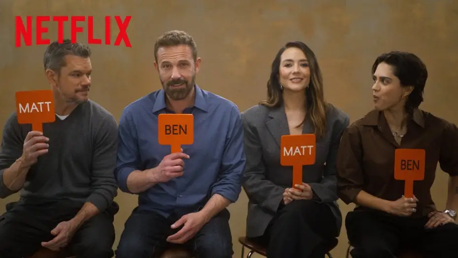 Wideo do filmu Łup — How well does The Rip cast know Ben and Matt?