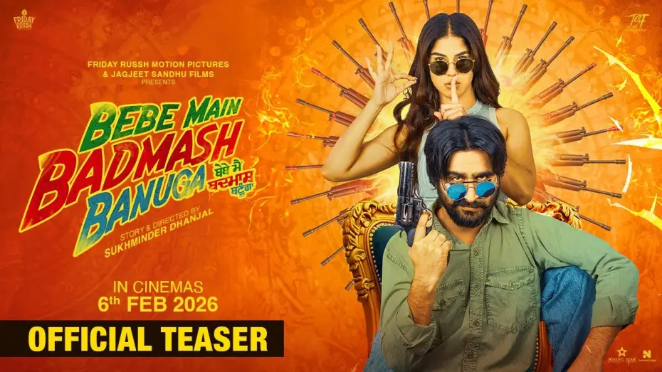 Wideo do filmu Bebe Main Badmash Banuga — Bebe Main Badmash Banuga (Teaser) Jagjeet Sandhu - Aveera Singh Mason - Rel 06-Feb-26