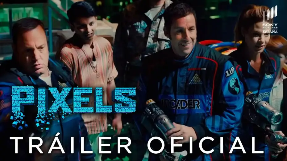 Wideo do filmu Piksele — PIXELS. Tráiler Final Oficial HD en español. Ya en cines.
