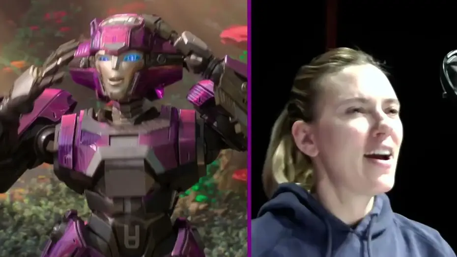Wideo do filmu Transformers: Początek — Scarlett Johansson Featurette