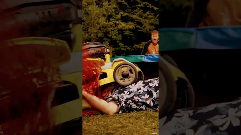Wideo do filmu Oszukać przeznaczenie: Więzy krwi — Death by lawnmower at the barbecue