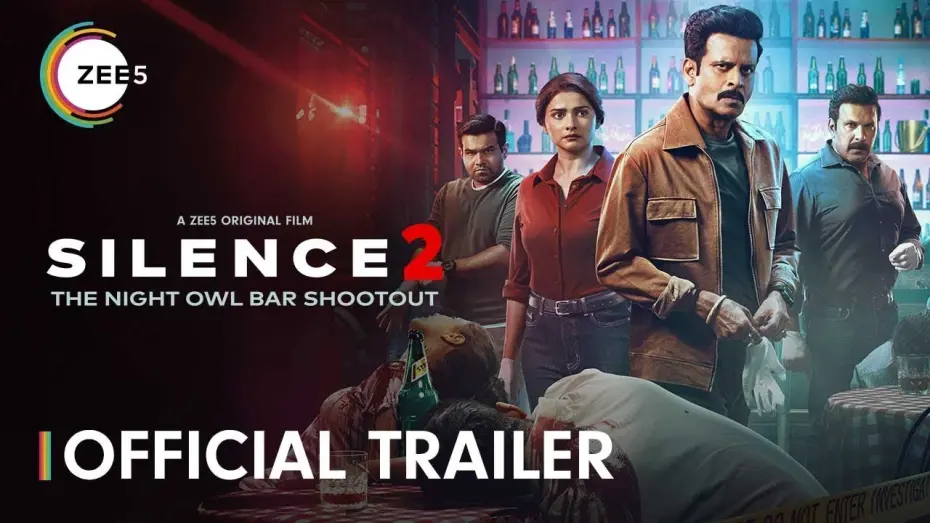 Wideo do filmu Silence 2: The Night Owl Bar Shootout — Silence 2: The Night Owl Bar Shootout | Official Trailer | A ZEE5 Original | Premieres 16 April 2024