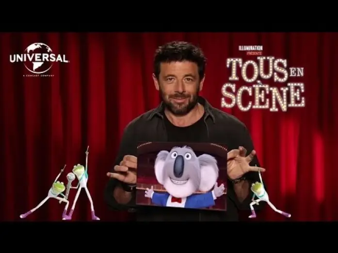 Wideo do filmu Sing — Tous en scène / Featurette “Patrick Bruel est Buster Moon” [Au cinéma le 25 Janvier]