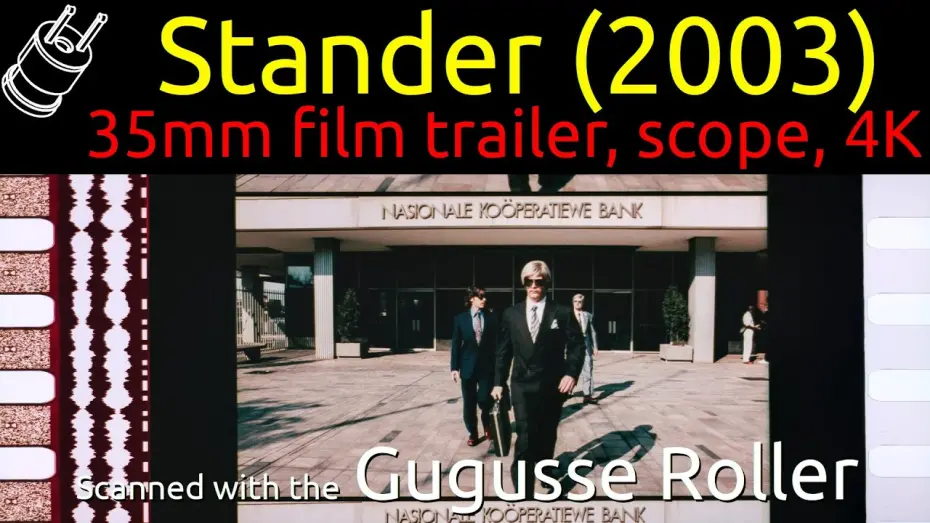 Wideo do filmu Stander — Stander (2003) 35mm film trailer, scope hard matte, 4K