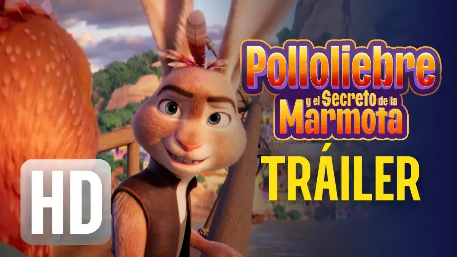 Wideo do filmu Hopper et le Secret de la Marmotte — POLLOLIEBRE Y EL SECRETO DE LA MARMOTA - TRÁILER CASTELLANO