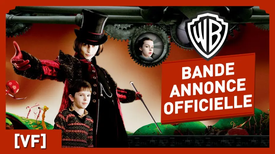 Wideo do filmu Charlie i fabryka czekolady — Charlie et la Chocolaterie - Bande Annonce Officielle (VF) - Johnny Depp / Tim Burton