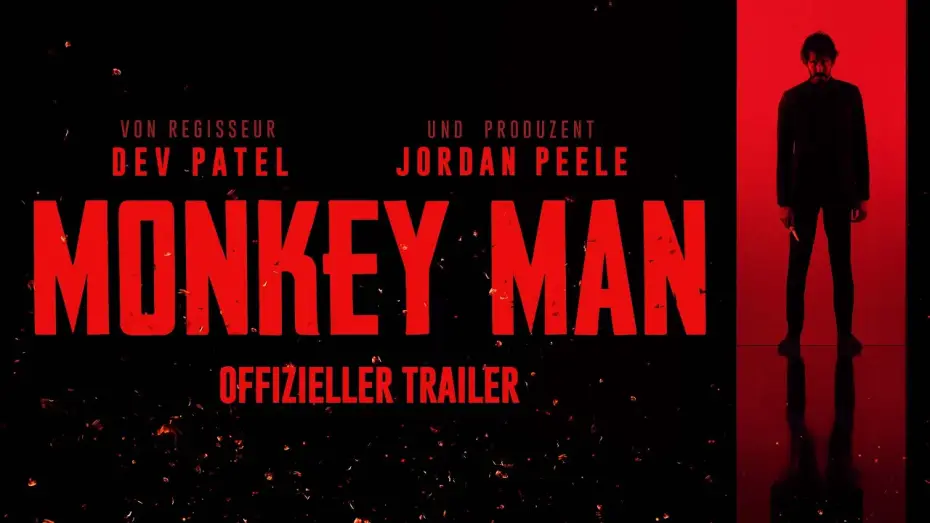 Wideo do filmu Monkey Man — Offizieller Trailer