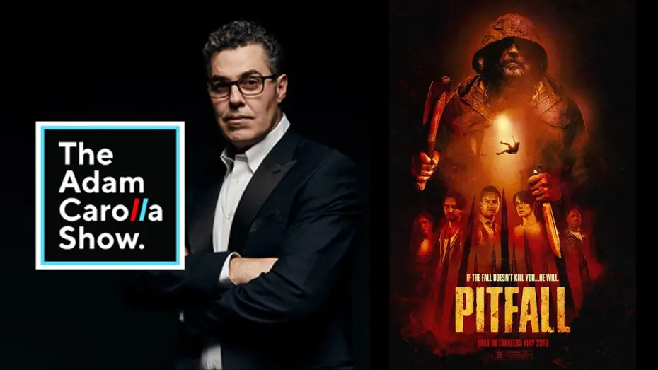 Wideo do filmu Pitfall — Randy Couture and Adam Carolla talks about Pitfall on The Adam Carolla Show