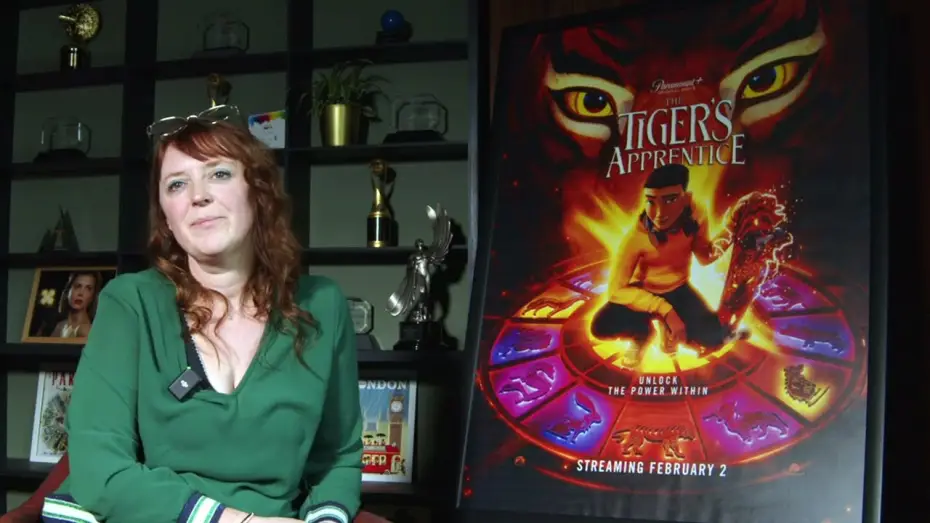 Wideo do filmu Uczeń tygrysa — #FocusArtist - Stéphanie Aubriot, CG Supervisor on The Tiger's Apprentice at Mikros Animation