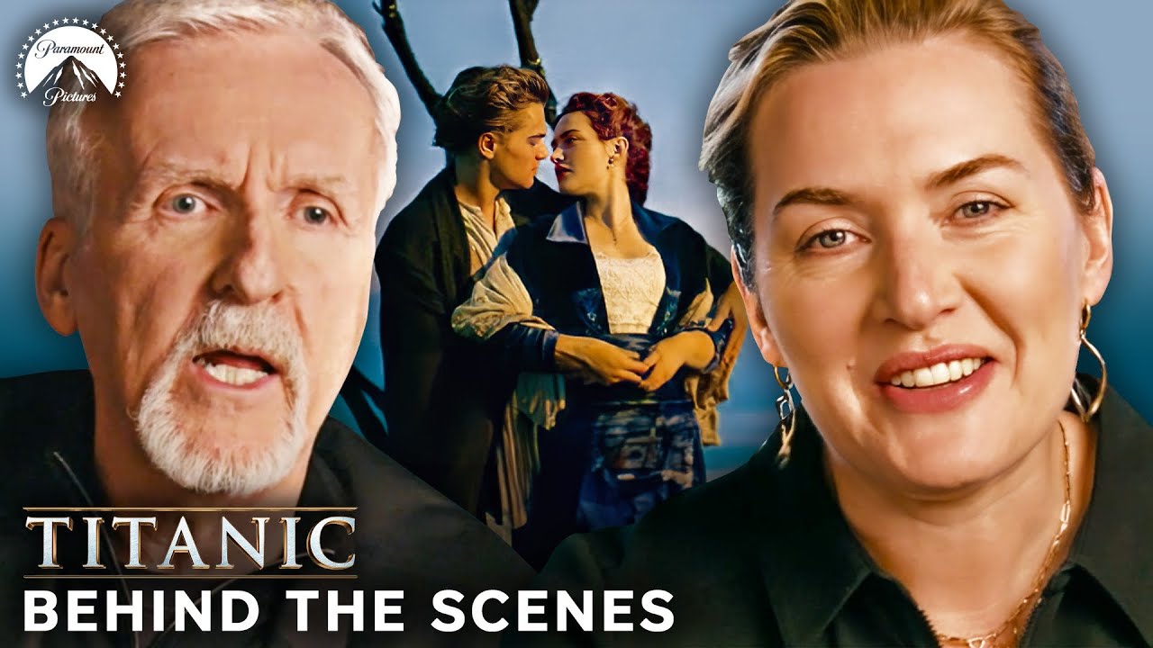 Wideo do filmu Titanic — Titanic: 25th Anniversary Exclusive! Behind The Scenes w/ Kate Winslet and James Cameron