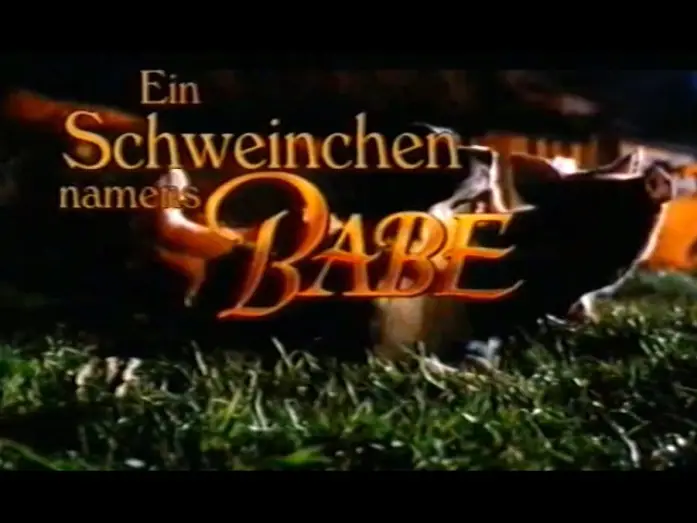 Wideo do filmu Babe - świnka z klasą — Ein Schweinchen namens Babe - Trailer (1995)
