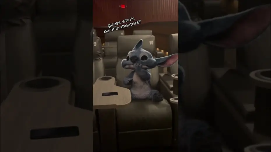 Wideo do filmu Lilo i Stich — guess who is back in theaters and hogging all the snacks