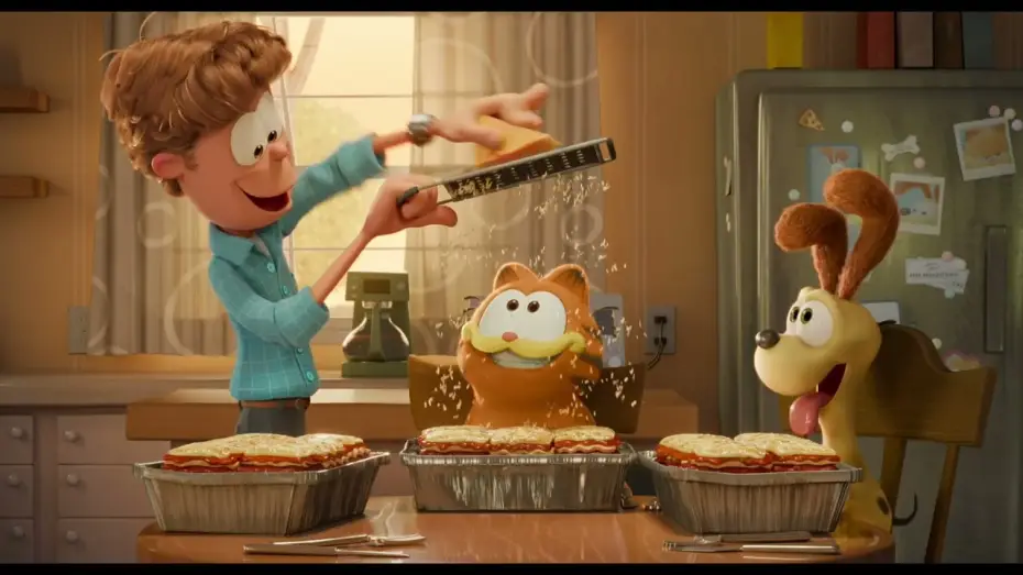Wideo do filmu Garfield — Vive una aventura tan inesperada como perfecta