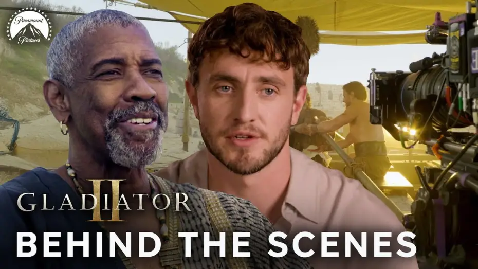 Wideo do filmu Gladiator 2 — 20 Years of Making a Sequel - Exclusive Behind the Scenes